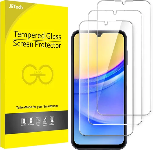 Miniatura 10 de JETech Protector de pantalla para Samsung Galaxy A53 5G / A52 / A52 5G / A52s 5G, película de vidrio templado 9H, antiarañazos, transparente HD