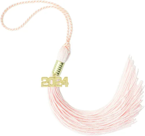 Miniatura 208 de Borla de graduación Aqua 2022, todos los colores escolares disponibles, fabricada en Estados Unidos