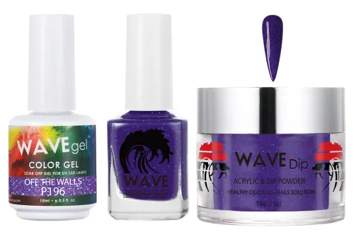 Miniatura 9 de WAVEGEL - Juego de gel de remojo, laca de uñas y polvo acrílico a juego - Colección Simplicity - #P109 Blizzard