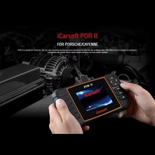 Miniatura 2 de 2017 iCarsoft POR II para Porsche Herramienta escáner de diagnóstico profesional