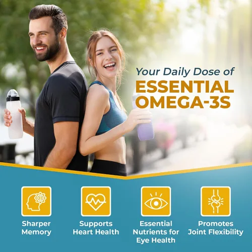 Miniatura 5 de Macuhealth Aceite de Pescado Omega 3 - 1100 mg DHA, 1100 mg EPA, Suplemento para la Salud de los Ojos y el Cerebro, Fórmula de Triglicéridos, 120