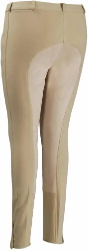 Miniatura 2 de TuffRider Pantalón de asiento completo de algodón regular para hombre