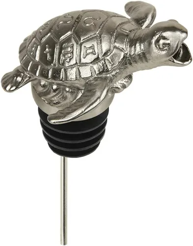 Miniatura 3 de Aireador de vertedor de vino animal de acero inoxidable - Jirafa