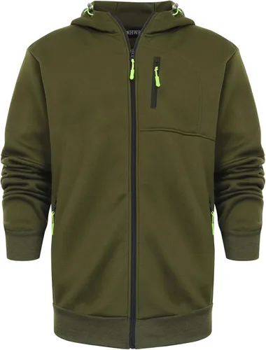 Miniatura 3 de Chaqueta de algodón para hombre, cuello casual, clásico, abrigo activo de otoño, abrigo de Navidad lavado gráfico