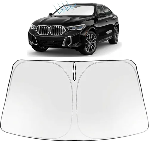 Miniatura 90 de Proadsy Parasol para parabrisas actualizado 2025, ajuste personalizado Dodge RAM 1500 2Dr 2019-2024 2025, 4 capas, plegable, protector de parasol