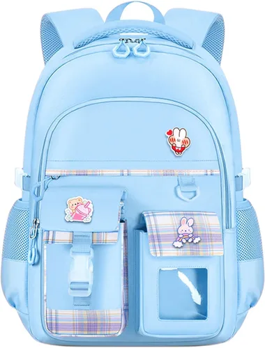 Linda mochila kawaii para adolescentes y niñas, mochila kawaii para estudiantes de escuela primaria, escuela secundaria, mochila de viaje estética