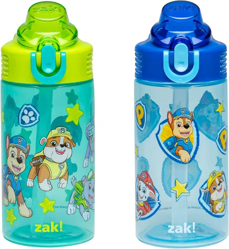 Miniatura 18 de Zak Designs Marvel Spider Man - Botella de agua para niños con cubierta de boquilla y aro de transporte, hecha de plástico duradero, diseño