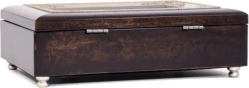 Miniatura 4 de Cottage Garden Good Friends are Like Stars Burlwood Jewelry Music Box reproduce para qué sirven los amigos