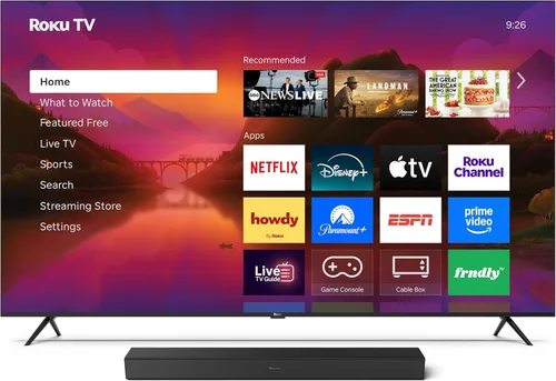 Miniatura 18 de Roku Smart TV 2025 – Serie Plus de 55 pulgadas, TV Mini-LED – RokuTV con control remoto de voz mejorado – Televisión 4K QLED de pantalla plana
