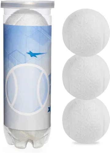 Miniatura 11 de Pelotas de tenis 3/4 – Pelotas de entrenamiento y práctica de alta elasticidad para principiantes, bolas de colores duraderas de alta visibilidad
