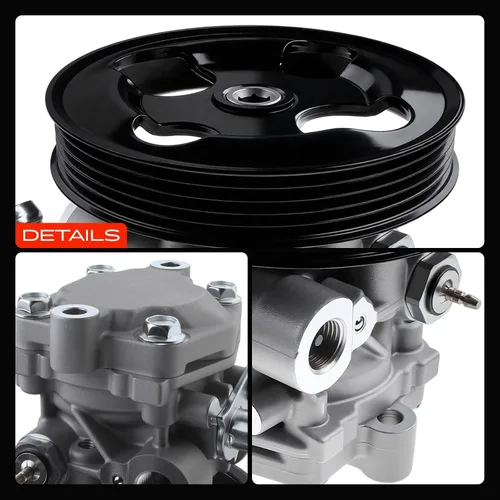 Miniatura 9 de A-Premium Bomba de dirección asistida, con polea, compatible con Chevrolet Tracker 1999-2004, Suzuki Vitara 1999-2004, 2.0L 2.5L, repuesto #