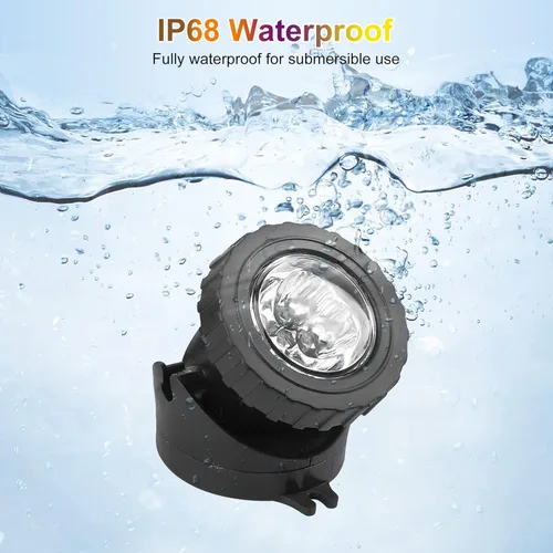 Miniatura 5 de Luces RGB para estanque con temporizador, LED sumergibles bajo el agua, coloridos focos de paisaje, 98 pies, control remoto, IP68, luces de fuente