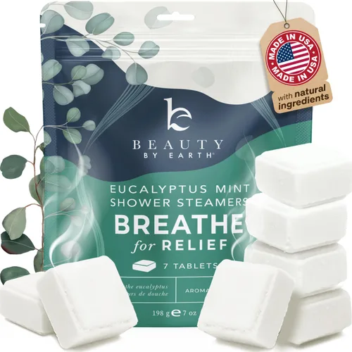 Vaporizadores de Ducha de Aromaterapia - Fabricados en EE.UU. con Ingredientes Naturales y Aceite Esencial de Eucalipto, Rellenos para Calcetines