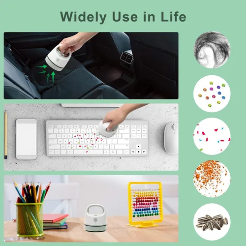 Miniatura 5 de Luxiv - Herramientas de pintura de diamantes para taladro más rápido, accesorios de pintura de diamantes para barrer derramados, recogedor de Verde