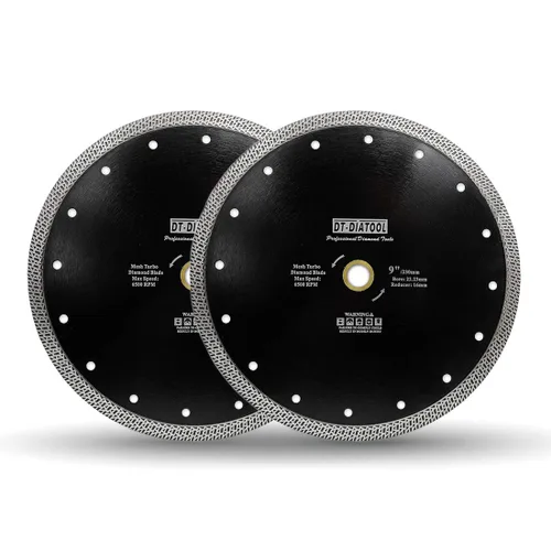 Miniatura 15 de DT-DIATOOL Hoja de granito de diamante de 4 pulgadas para azulejos de porcelana de mármol, disco de corte de diamante de cerámica con segmentos