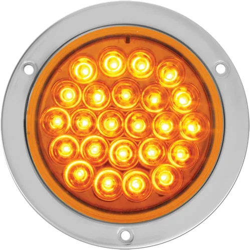 Miniatura 7 de GG Grand General 78244 Luz LED roja/transparente (4" Pearl Ss aro y cable, lente)