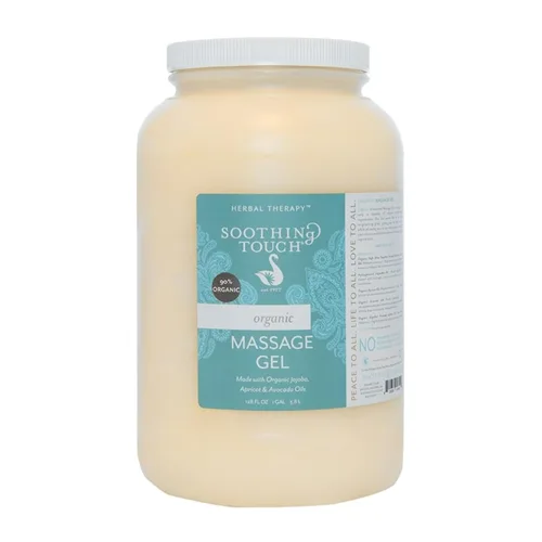 Miniatura 3 de Soothing Touch Gel de masaje orgánico, sin perfume, 64 onzas