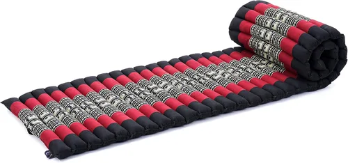 Miniatura 68 de Leewadee - Colchón plegable - Futón japonés enrollable -Alfombra de tatami triple pliegue - Cama de piso para invitados - Colchón de camping