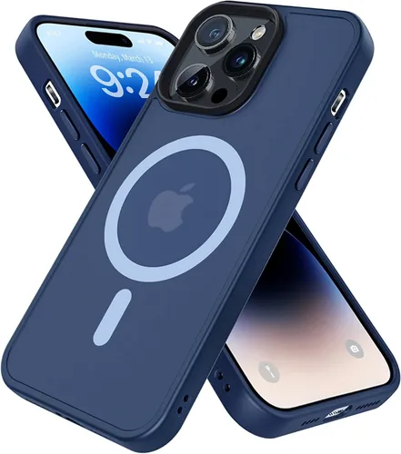 Miniatura 8 de Funda para iPhone 14 ProMax, diseño verde militar para iPhone 14 Pro Max de 6.7 pulgadas, protección contra caídas de grado militar, compatible
