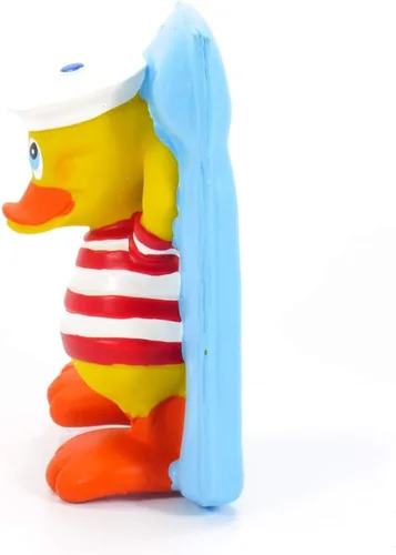 Miniatura 3 de Lanco Juguete de baño de pato de goma para flotador de piscina Todo natural, orgánico, respetuoso con el medio ambiente, chirriante Importado
