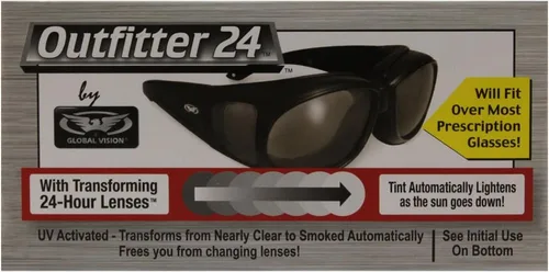 Miniatura 6 de Global Vision Outfitter Gafas acolchadas para motocicleta de ajuste envolvente