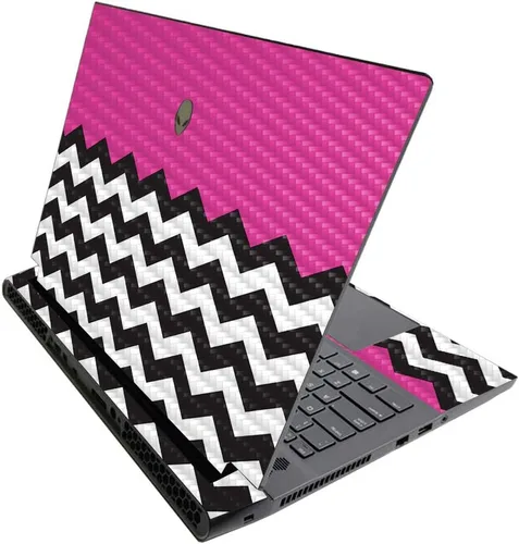 Miniatura 510 de MightySkins - Skin brillante con purpurina para Alienware M17 R3 (2020) y M17 R4 (2021) - Diversión de los años 90 Acabado duradero con purpurina