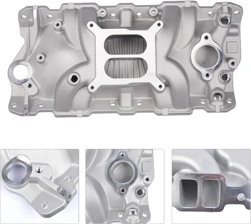 Miniatura 6 de Reemplazo del colector de admisión 2701 para Chevy Small Block 305 350 383 1955-1986