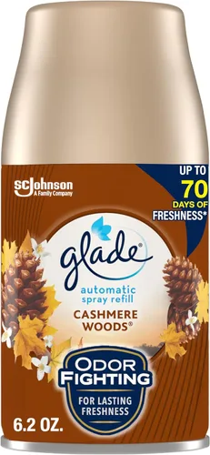 Miniatura 17 de Glade Repuesto automático en aerosol, ambientador para el hogar y el baño, manzana y canela, 6.2 onzas
