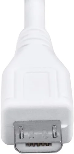 Miniatura 2 de Cable de alimentación micro USB blanco de 5 pies, cable de carga para altavoz potable de ducha Pokanic C6