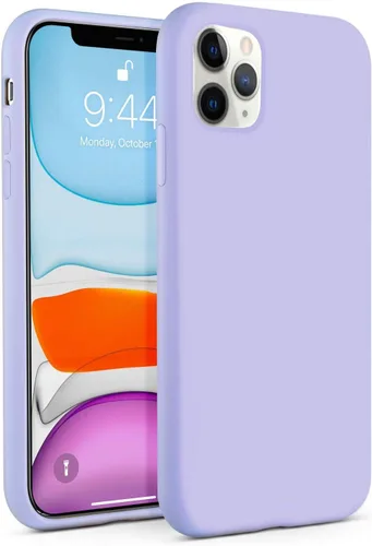 IceSword - Funda de gel de silicona líquida para iPhone 11 Pro Max (anticaída, cuerpo completo, antigolpes, antideslizante, protección de cámara