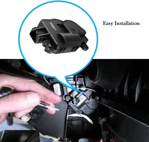 Miniatura 7 de LCWRGS Actuador de Puerta de Mezcla HVAC Compatible con Jeep Grand Cherokee 2011 2012 2013, Dodge Durango 2011-2013, Actuador de Puerta de Aire