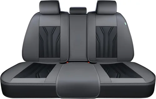Miniatura 37 de FLORICH Fundas de asiento para automóviles, fundas de asiento impermeables, fundas de asiento de cuero para automóvil, paquete de 2, protector