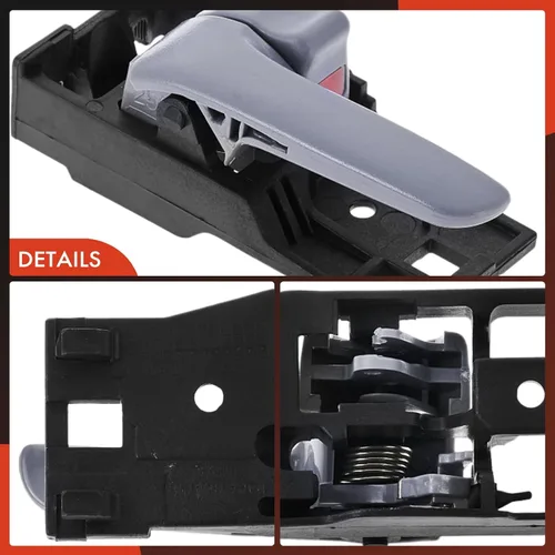 Miniatura 7 de A-Premium Manija de puerta interior delantera izquierda del lado del conductor compatible con Toyota Tundra 2000-2006 Pastilla de cabina