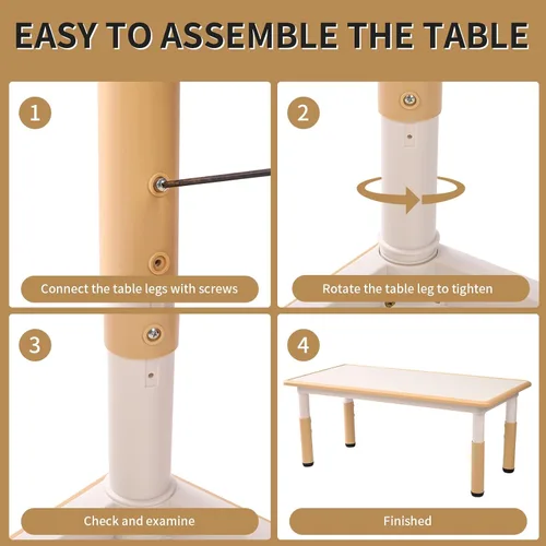 Miniatura 4 de Sillas de mesa para niños pequeños (juego de sillas de mesa para niños de 5 a 8 años, 24 fundas de patas + 12 bolígrafos de color)