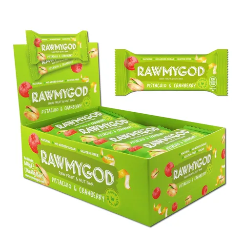 Miniatura 24 de RAWMYGOD Barras de frutas y nueces, sin gluten, veganas, sin azúcar añadida