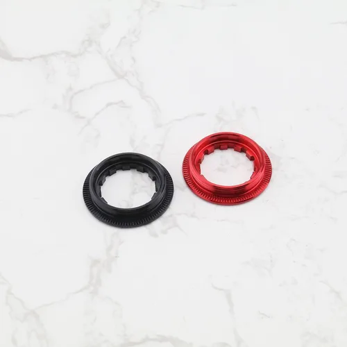 Miniatura 6 de Anillo de bloqueo de casete de aleación de aluminio, anillo de bloqueo de rueda de bicicleta, cubierta de anillo de volante de 1.417 in de diámetro