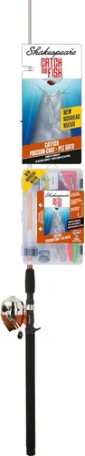 Miniatura 3 de Shakespeare Catch More Fish Combo de carrete y caña de pesca con kit Verde - Claro