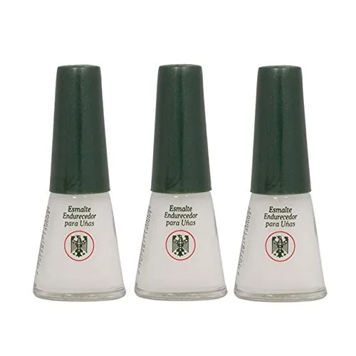 Quimica Nail Hardner, paquete de 3