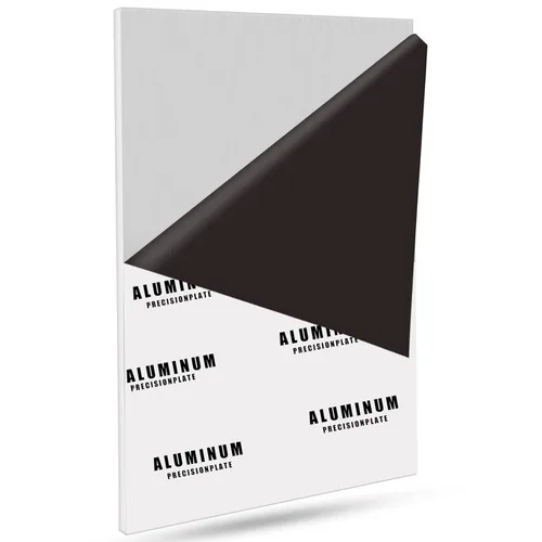 Miniatura 18 de 2 piezas de chapa de aluminio 6061, placas de aluminio resistentes de 12 x 16 x 1/8 pulgadas de grosor con película protectora, placa de aluminio