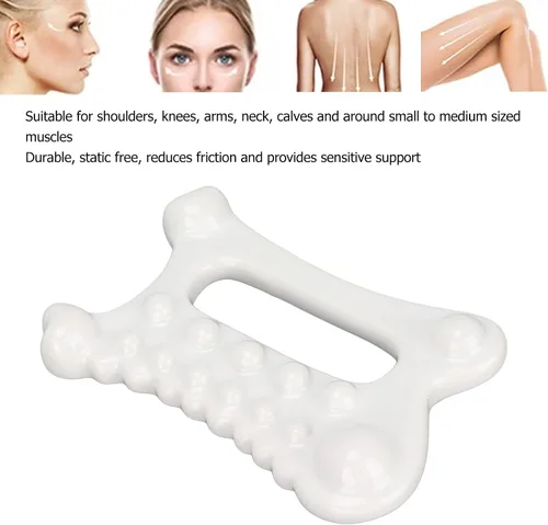 Miniatura 9 de Masaje Gua Sha, tabla de Gua Sha, cerámica reduce la grasa, estática, portátil, placa raspadora de cuerpo completo para mujeres y adultos