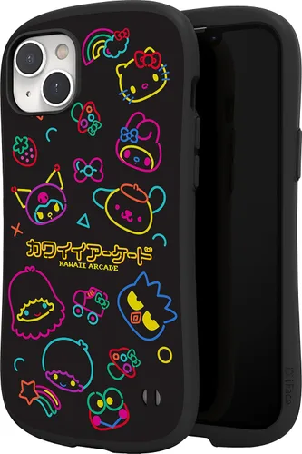 Miniatura 16 de iFace Funda para iPhone 14 Pro (6.1 pulgadas) Hello Kitty y sus amigos de primera clase, bonita funda protectora a prueba de golpes de doble capa