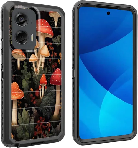 Miniatura 37 de Funda para Moto G Play 4G 2024, cuerpo completo, protección contra caídas, resistente, 3 capas, militar, resistente, duradera, para Motorola Moto G