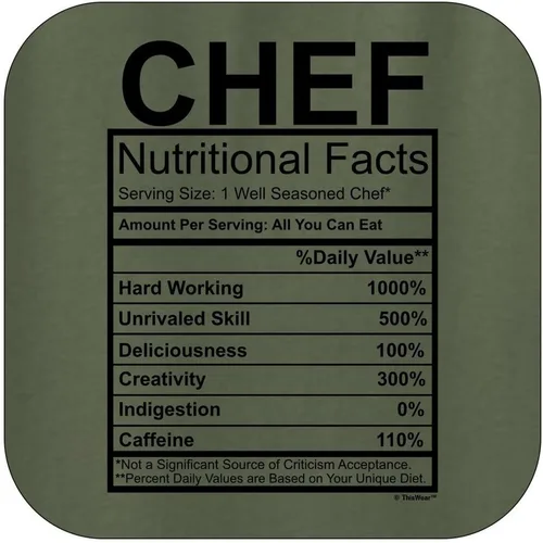 Miniatura 2 de ThisWear Regalo para chef, hechos nutricionales, regalos de broma, sudadera con capucha divertida