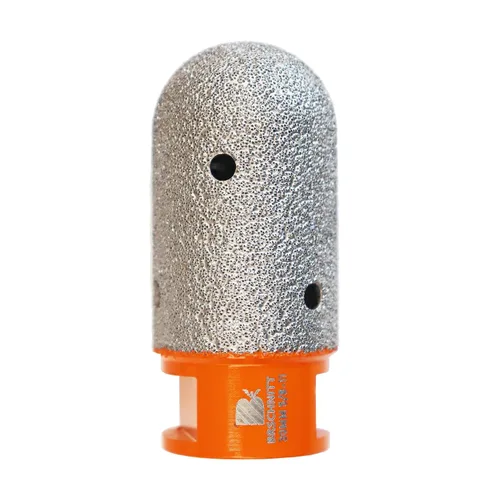 Miniatura 10 de Broca biseladora de diamante, brocas de diamante BRSCHNITT de 3.228 in con rosca 5/8-11 para agrandar, pulir y biselar los agujeros exsit