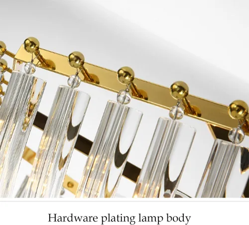 Miniatura 2 de Chandelier Light, Novel Decorated Gold Chandelier Metal LED Pendant Lights Retro Loft Adjustable Chain Hanging Lamp Living Room Lustre Lamparas
