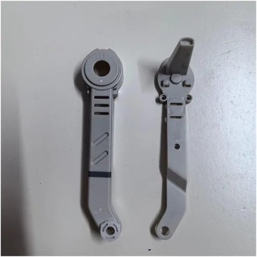 Fit for E88 Motor Arm Shell Frame Spare Part Front/Rear Shell Cover Part Replacement Accessory A/B(Front B Shell Gray)