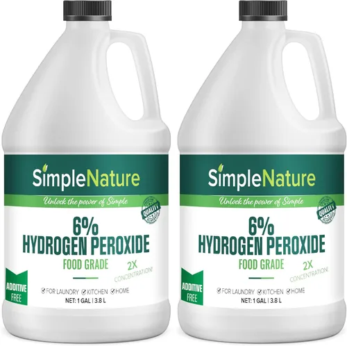 Miniatura 19 de SimpleNature 12% de peróxido de hidrógeno de grado alimenticio (16 onzas líquidas), limpiador natural multiusos, fabricado en Estados Unidos, ideal