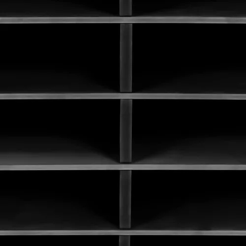 Miniatura 8 de Organizador de literatura, moderno organizador de literatura de escritorio de PVC, 12 ranuras, organizador de buzón de literatura rectangular