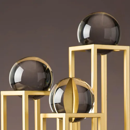 Miniatura 3 de Bola de cristal K9, bola de cristal transparente, esfera mágica para decoración, fotografía de lentes, meditación, adivinación de mirada, adorno