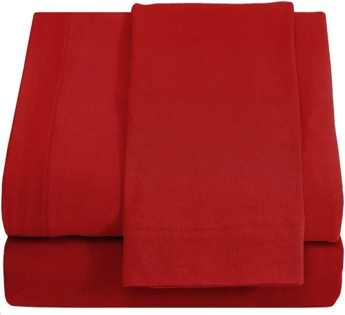 Miniatura 23 de Juego de sábanas Crescent Bedding de 100% algodón, extralargas, suaves y cómodas para cama de dos plazas